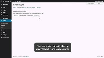 Installing Grid Accordion in WordPress