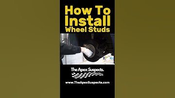How To Install Wheel Studs #howto #tutorial #guide #projectcar #mechanic #car #cars #shorts #short