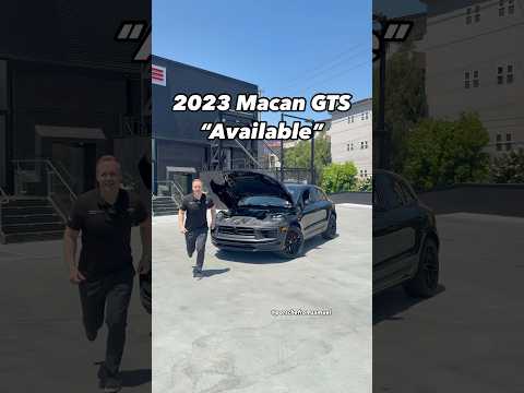 Ask For Samuel Get This 2023 Macan GTS With Only 6k Miles Porschemacan Macangts Macanturbo