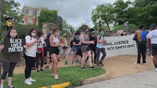 8 arrested after protests near Missouri Governor’s Mansion