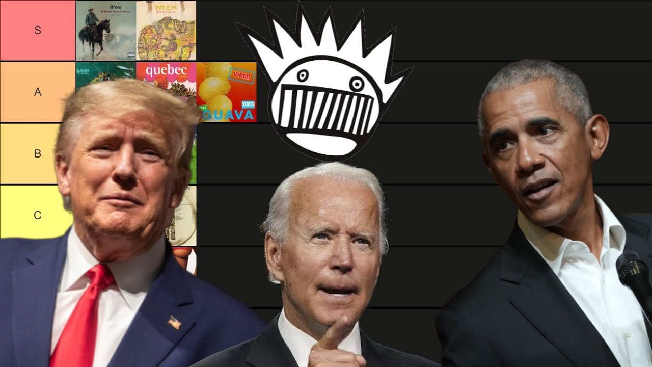 Trump, Biden, and Obama Make a Ween Tier List