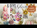 6 DIY DOLLAR TREE GLAM CHIC FALL DECOR CRAFTS 🍁"I love Fall" ep 5 Olivia's Romantic Home DIY