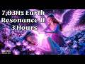 7 .83Hz Earth Resonance Ⅱ 3 Hours | Schumann + Delta Deep Sleep Music