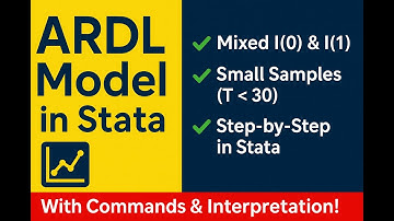 ARDL in Stata | Step-by-Step Tutorial