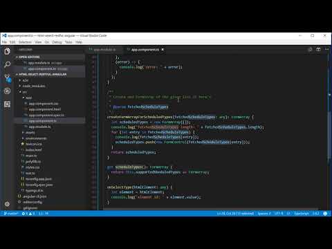 html select with restful data in angular