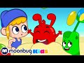 Morphle and Orphle's Waterfight! | My Magic Pet Morphle | Cartoons for Kids | Moonbug Kids