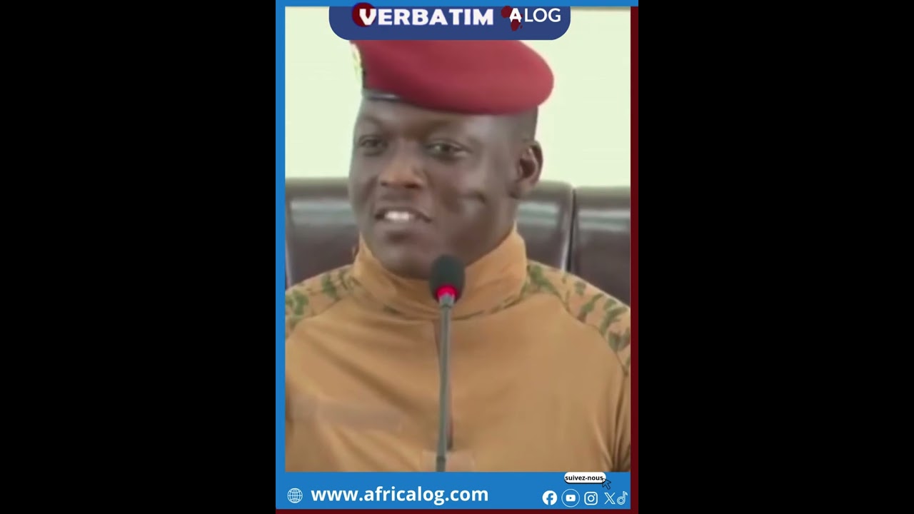 Ibrahim Traoré provoque un choc avec son discours