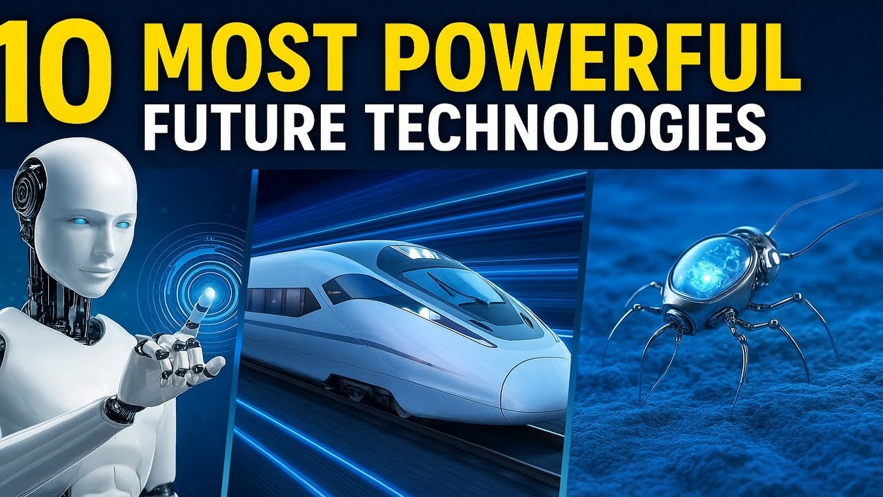 10 Most Powerful Future Technologies 4K #FutureTech - YouTube