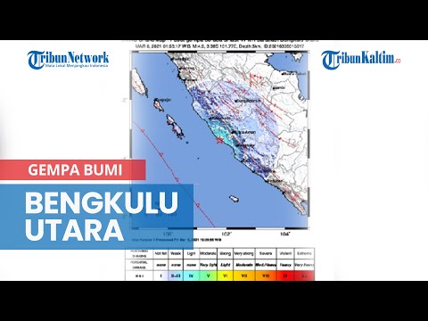 Gempa Bumi Terkini Terjadi di Bengkulu Utara, Magnitudo 4,9