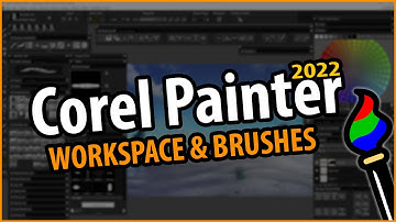 Corel Painter 2022 Custom Brushes and Workspace Tour