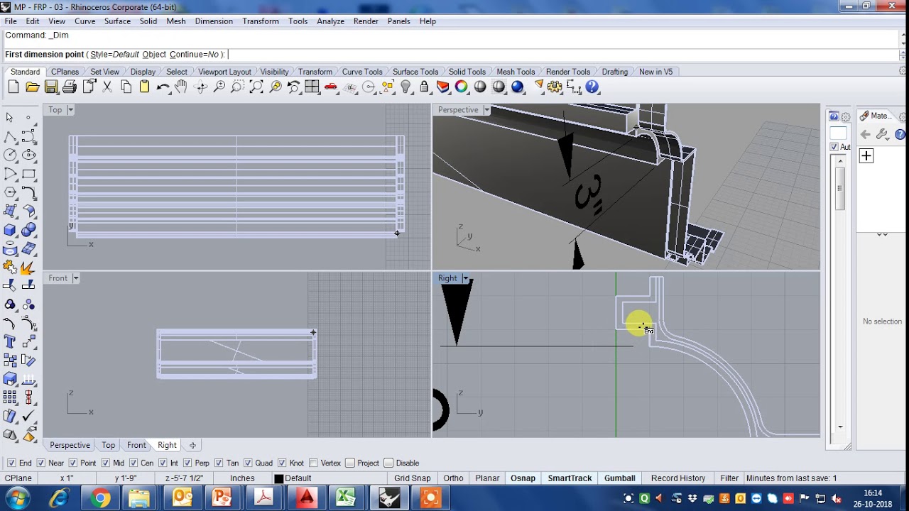 Set Dimension in Rhino YouTube