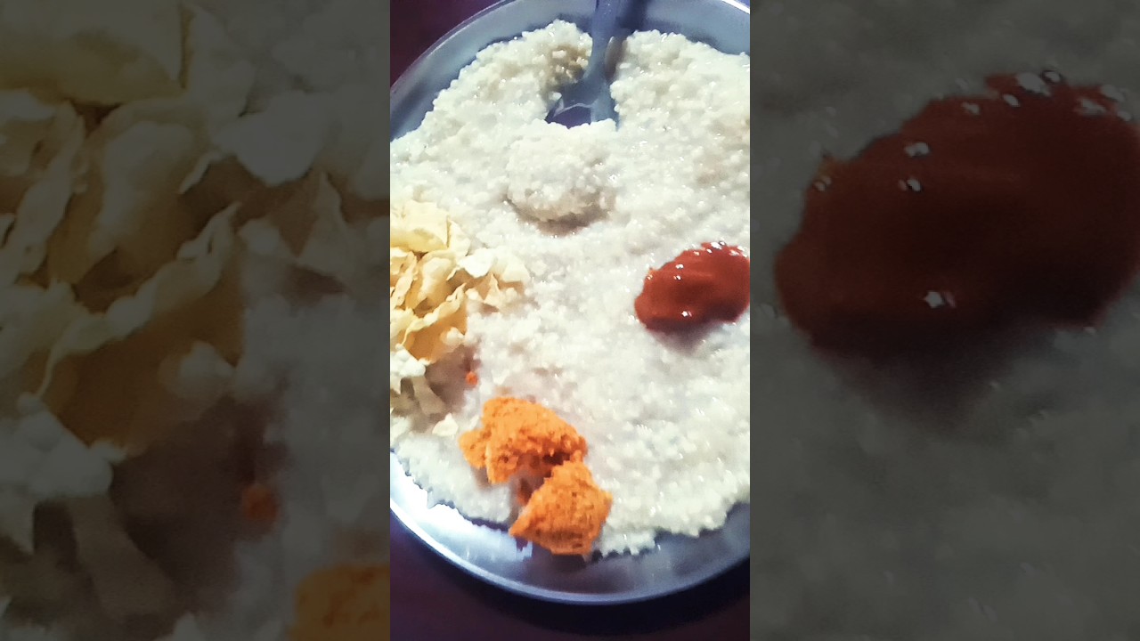 ഗോതമ്പ് കഞ്ഞിയും പപ്പടവും ചമ്മന്തിയും കടുമാങ്ങയുംGothambu Kanji 