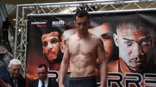 Dan Breeze V Kevin Mccauley - Official Weigh In Video From Birmingham Resurrection