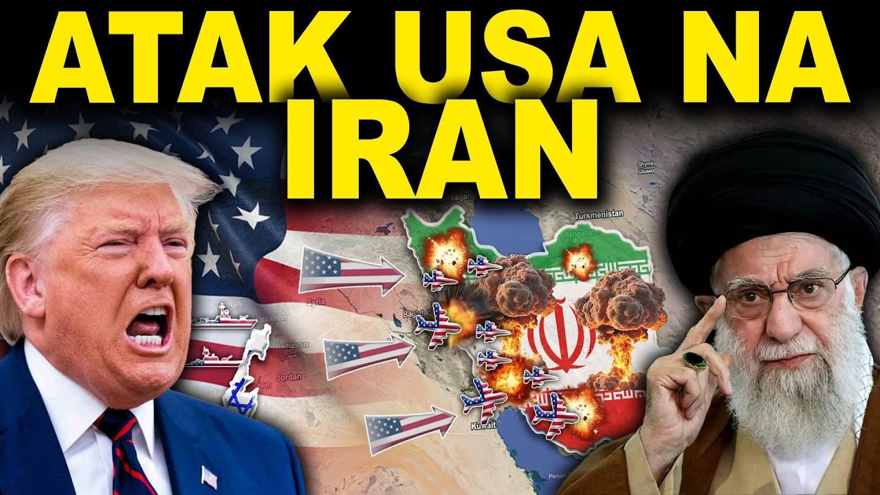TRUMP ROZPOCZĄŁ WIELKĄ WOJNĘ W IRANIE - PŁOMIENNE PRZEMÓWIENIE
