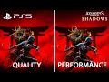 Assassin’s Creed Shadows PS5 | Quality vs Performance (30 FPS vs 60 FPS)