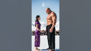 Skill vs Brute Force: Epic Snow Fight | Fox Kung Fu AI