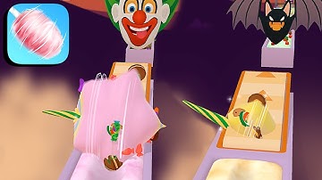 Sweet Candy Roll ​- All Levels Gameplay Android,ios (Levels 52-56)