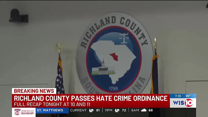 Richland County Council passes hate crime ordinance