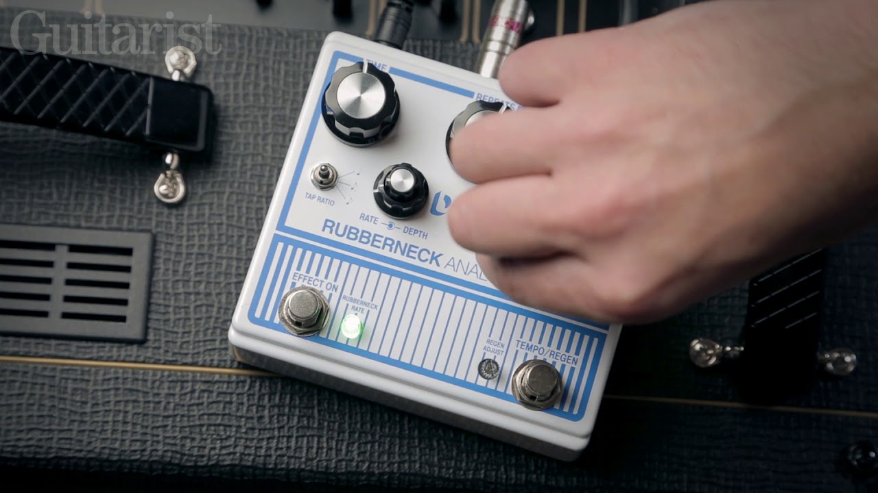 Dod Rubberneck Delay Pedal Demo - YouTube
