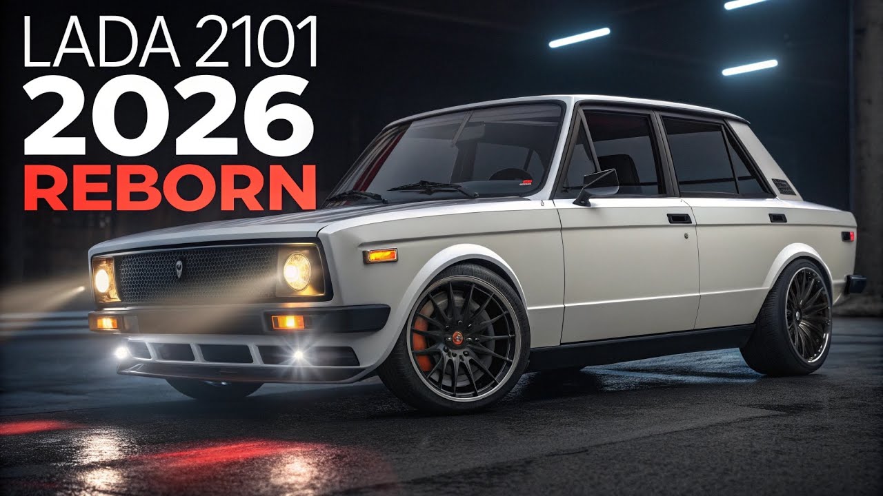 Lada 2101 2026 Concept: Neo-Retro Icon Reborn! Turbo, Hybrid & EV