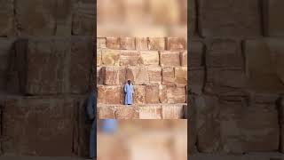 Did You Know That One Stone In The Pyramid Weighs Between 2 Tons To 15 Tons.????