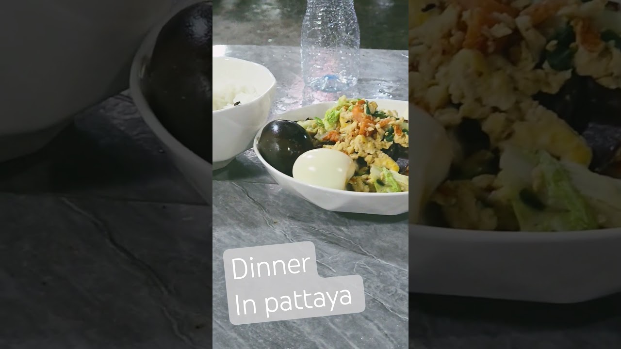 dinner in pattaya #dinner