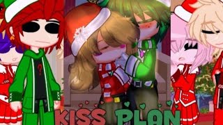 KISS PLAN 💖💚//izuocha /especial de navidad //atrasado//special Christmas //late//original /GachaNox
