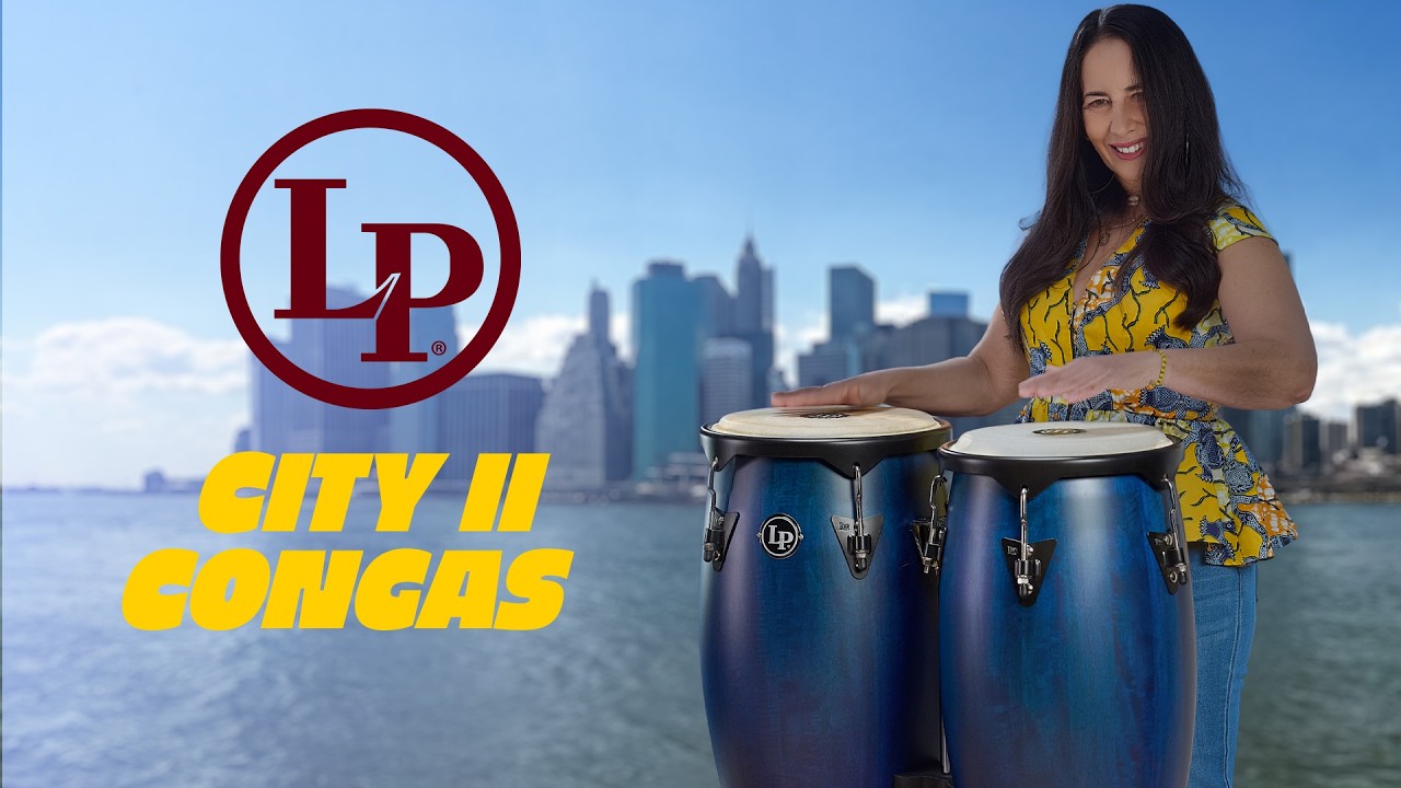 Meet LP's new LP City II Congas 🥭 - YouTube