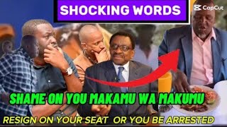 Makamu WA MAKAMU disrespect as a funeral in public orango send a warning to makamu WA MAKAMU 