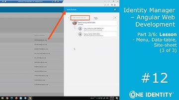 Identity Manager | Angular Web Development #12 | Modifying the Standard Web Portal #6