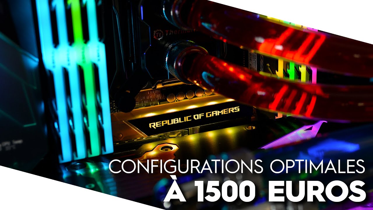 Config Pc Gamer A 1500 Les Configurations Optimales Debut Topachat Fr Youtube