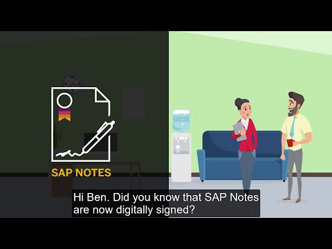 Digitally Signed SAP Notes