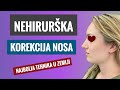 Nehirurška korekcija nosa, neoperativna korekcija nosa hijaluronom, hijaluronskim filerima