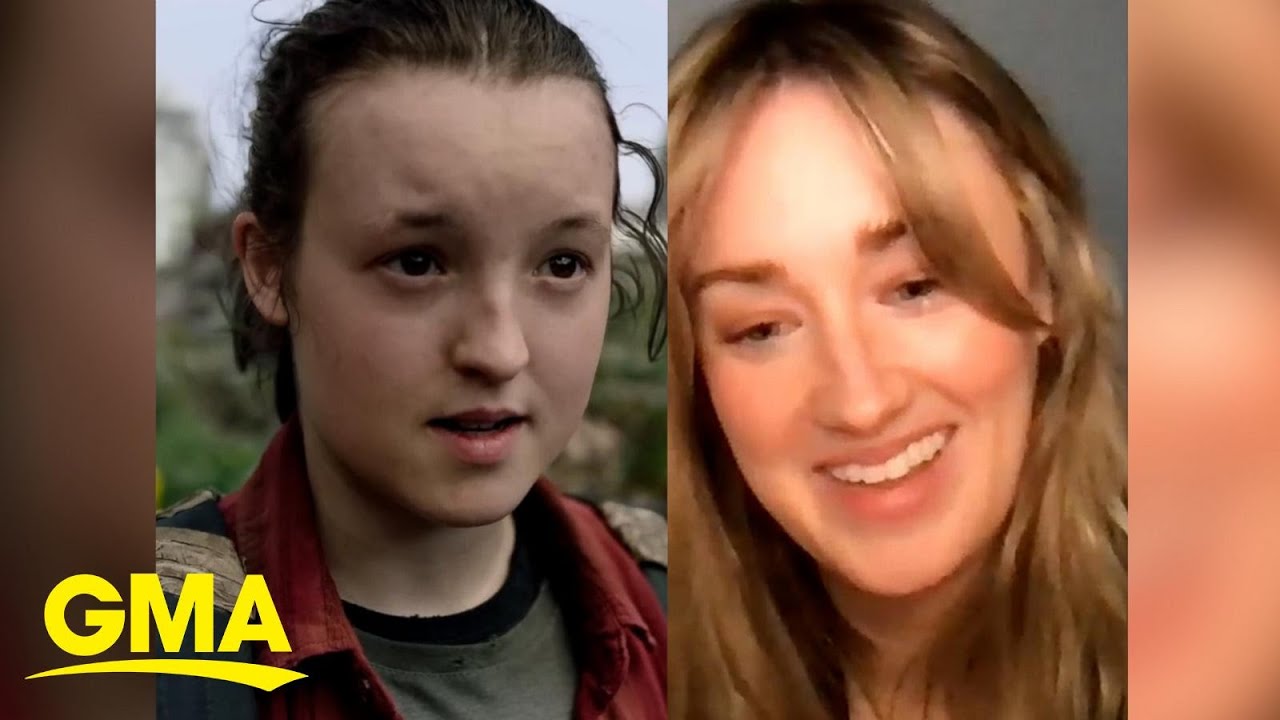 When I watched I thought Ellie's Mom actually looked like an older, and  prettier version of Bella Ramsey and that was good casting.. Come to find  it's Ashley Johnson, the voice actress