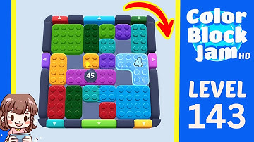 Color Block Jam Level 143 Solution Walkthrough