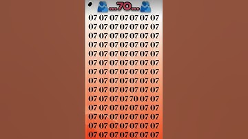 Find 👉 70 odd number puzzle 🧩 iq test 🧠 math reasoning puzzle 🧩 #mathematicspuzzles #iq #mathspuzzle