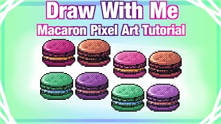 Lets make Pixel food! 🍪If you can draw an oval, try it! #pixelarttutorial #howtodraw