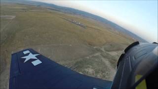 Fms Rc F6F Grumman Hellcat 1400Mm Cockpit Cam
