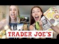TRYING EVERYTHING FROM TRADER JOES 2021!