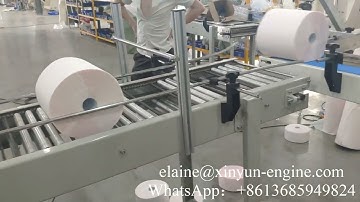 Automatic maxi roll paper making machine production line