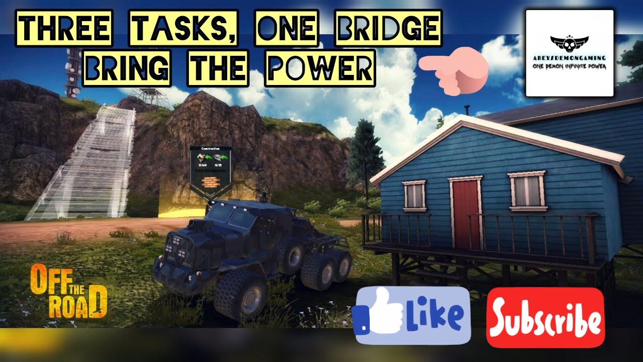 THREE TASKS, ONE BRIDGE—DACHSHUND & ZED BRING THE POWER TO ARCHIPELAGO IN OTR 1! 🌉💥🚚#youtube #games