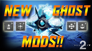 Destiny 2 Beyond Light - Brand New Ghost Mods! XP Boosts! Legendary Drops!