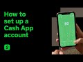 How to set up a cash app account