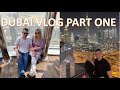 MY FIRST EVER VLOG! | DUBAI PART 1 - Shangri La Hotel, Burj Khalifa, Aquaventure Waterpark!!