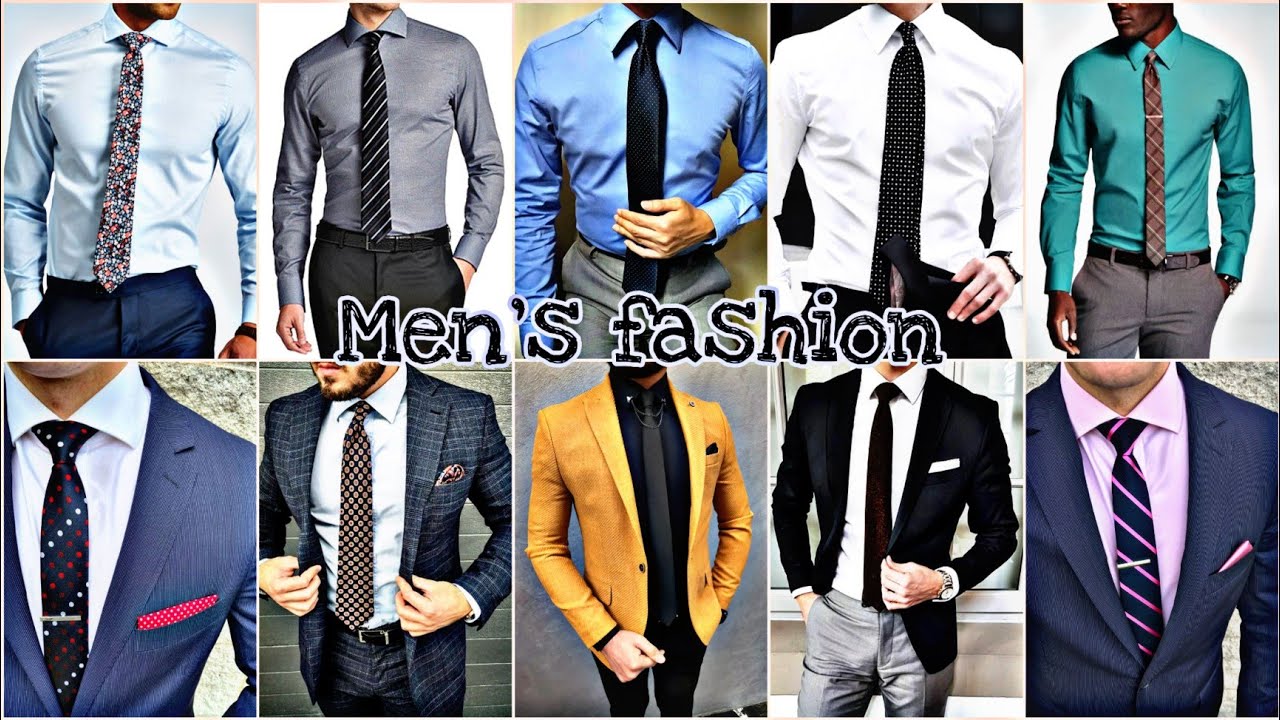 MODA MASCULINA 2022 IDEAS PARA COMBINAR CORBATAS CON CAMISAS TRAJES 😎 YouTube