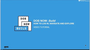DOB NOW: Build - Mechanical Systems Webinar