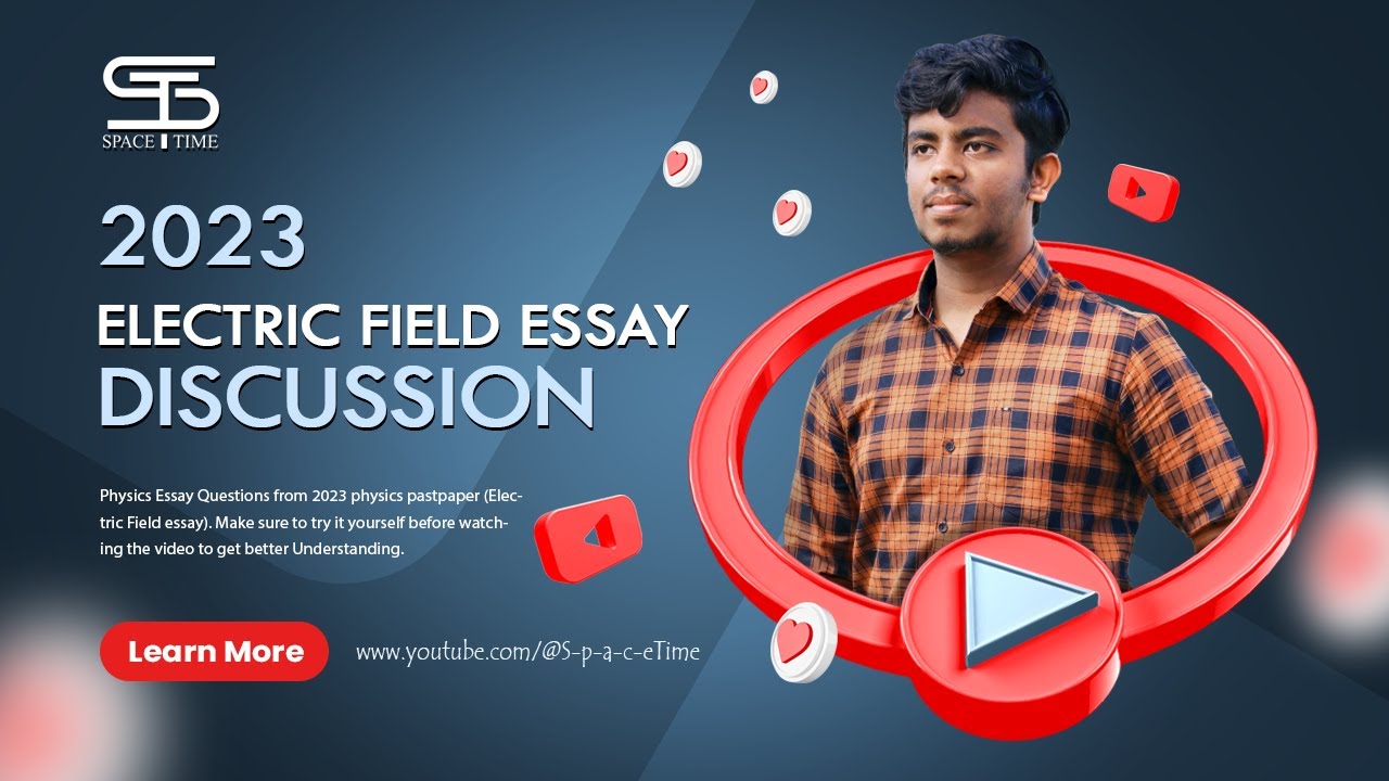 2023 Physics Electric Field Essay Explanation in Tamil | #education #physics #youtube