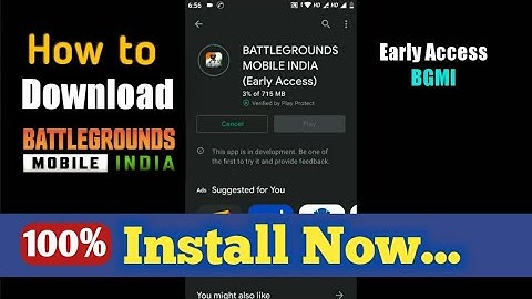 How to Download & Install Battlegrounds Mobile India | BGMI Early Access or Beta Version APK Link