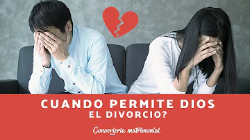 ¿Puede Dios perdonar el divorcio?