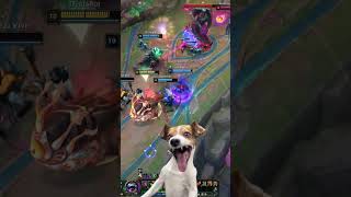 teaching the bronzie a lesson :) #leagueoflegends #gaming #aram #arammayhem #funny #memes #bronze